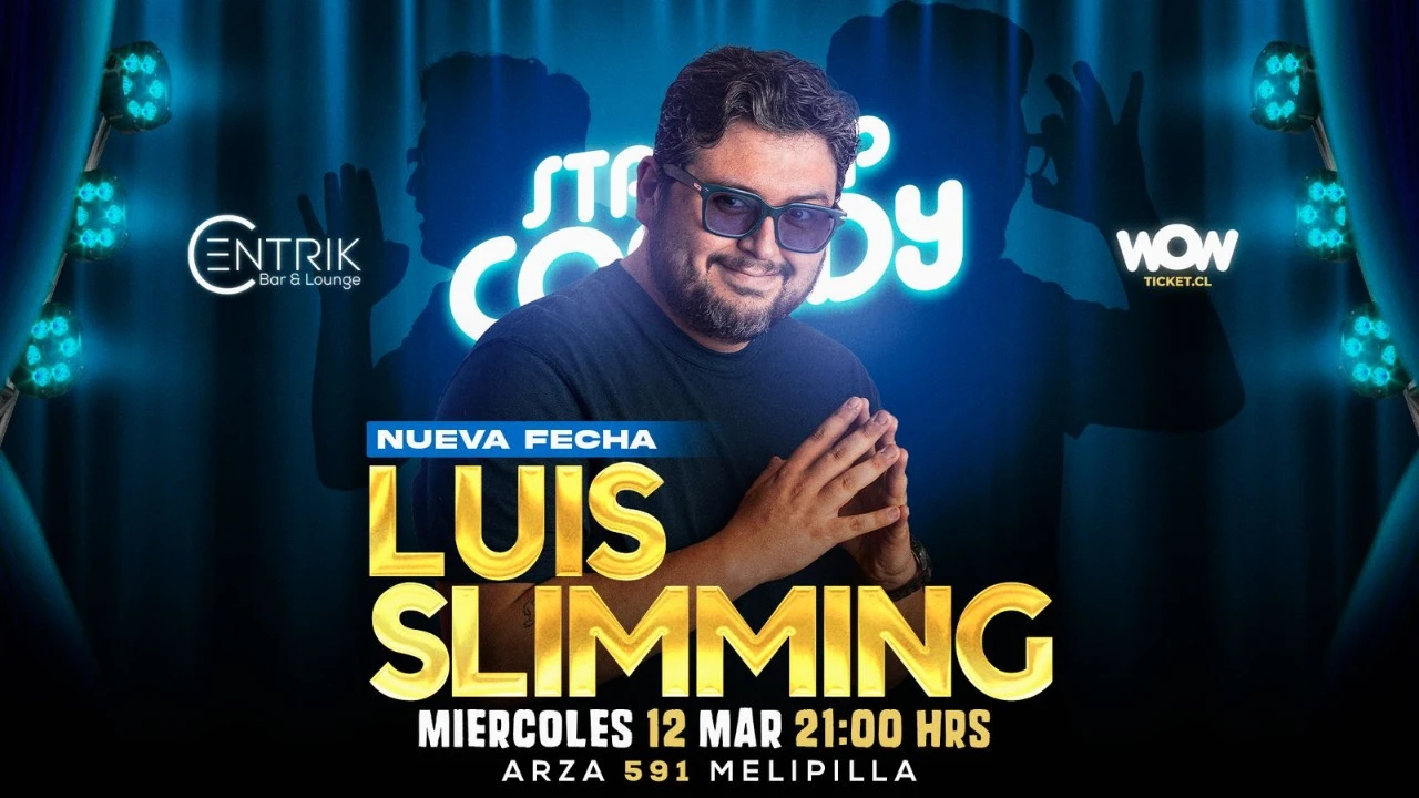 Luis Slimming en Centrik Bar - Miércoles 12 de Marzo - Nueva Fecha