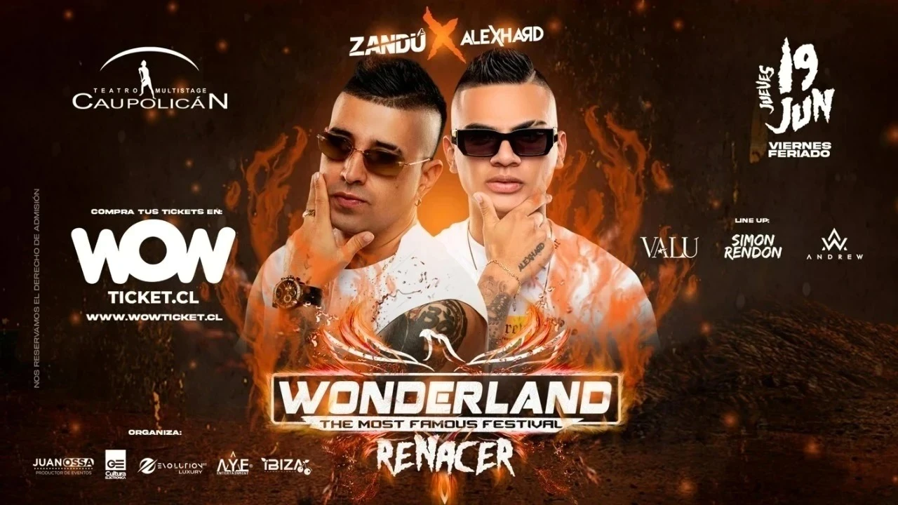 WONDERLAND FESTIVAL: EL RENACER - TEATRO CAUPOLICAN