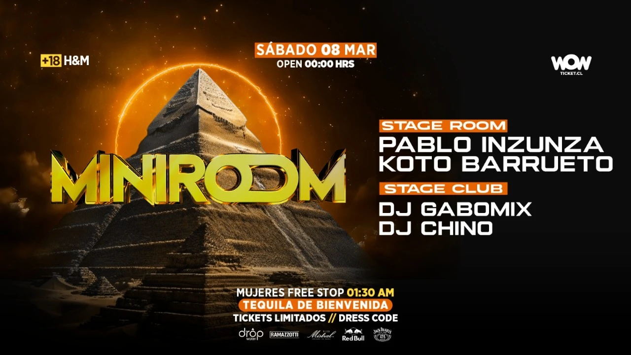 MINIROOM SÁBADO 08 DE MARZO