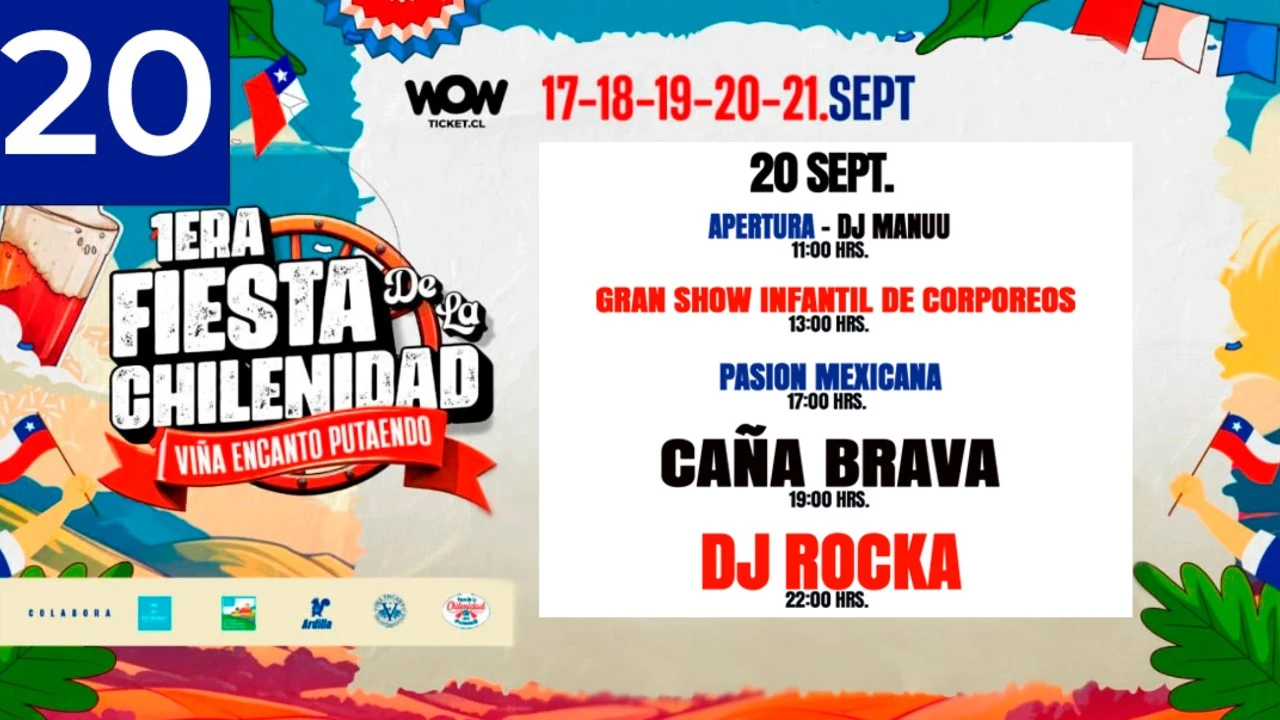 20 SEP - Fiesta de la Chilenidad Viña Encanto Putaendo