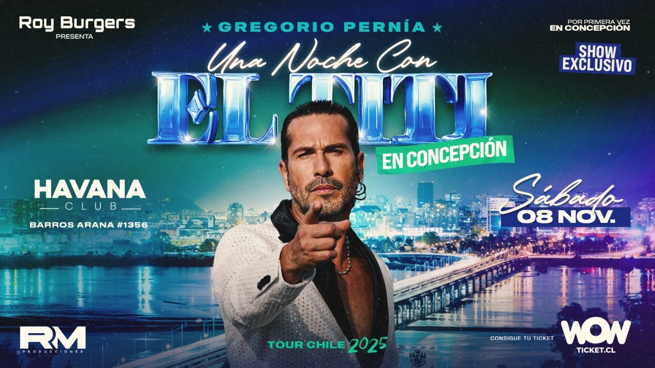 ✨ Gregorio Pernía en Concepción – Una Noche con El Titi ✨ - HAVANA CLUB